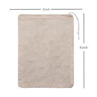 (set of 24 ) MIAOMIAO Reusable Cotton Drawstring Bags, Machine Washable Unbleached Cotton bags (SMALL 4" x 3") N7