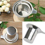 PYD Mesh Stainless Steel Tea Infuser Reusable Strainer Loose Tea Leaf Spice Filter N2
