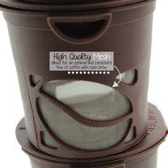 Refillable Single Cup Reusable Filter Pack of 3 N5