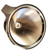 Pour Over Coffee Cone by Silly Fox. The Permanent Reusable Paperless Coffee Filter. Made of Double Mesh Stainless... N6