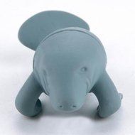 Teapot Cute Manatee Shaped Infuser Tea Strainer Coffee & Tea Sets Silicone Manatee Tea Infuser N5