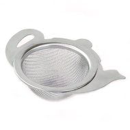 HealthAndYoga(TM) Stainless Steel Tea Strainer with a Utility Cup | Elegant Kettle design N3