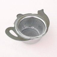 HealthAndYoga(TM) Stainless Steel Tea Strainer with a Utility Cup | Elegant Kettle design N4