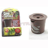 happu-store New 3 Clever Coffee Capsule Reusable Filter + Scoop for Keurig Brewing System N2