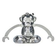 Stainless Steel Dunkin Monkey Tea Infuser & Drip Tray (Monkey) N7