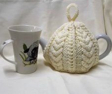 Hand knitted Tea cosy, handmade teacosies, fits a 2 - 4 cup tea pot
