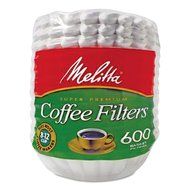 Melitta 631132 Basket Style Coffee Filters, Paper, 8 to 12 Cups (Pack of 7200)