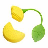 GOOTRADES Lemon Shaped Silicone Perforated Tea Filter Infuser (pack of 2) N3