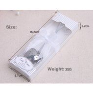 chendongdong 1pcs Heart Shaped Tea Infuser Spoon Strainer Stainless Steel Steeper Handle Shower N9