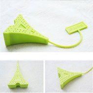 Bluestar Silicone Tea Infuser Filter Steeper for Loose Tea,Novelty Mini Eiffel Tower Pattern Tea Strainers, 2... N7