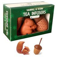The Adorable Loose Leaf Silicone Tea Infuser Set of 5 by SunKewl with Gift Box N12