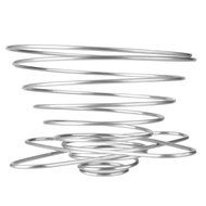Koonan Stainless Steel Portable Coffee Filter Rack,Spring type coffee frilter rack(Filter rack(1-4cups)-D) N14