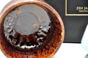 Japanese Mino Yaki ware Matcha Bowl And Tea Ceremony Set Green Tea 11 / 11 / 8.5cm (4.3 / 4.3 / 3.3inch)[7366] N6