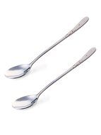 WJL Stainless Steel Espresso Paddle Spoons, Stylish design, especially for young people,couple spoon(2 set) N3