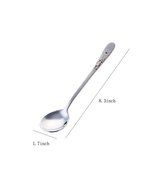 WJL Stainless Steel Espresso Paddle Spoons, Stylish design, especially for young people,couple spoon(2 set) N4