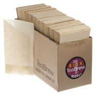 Tea Brew 1000-Piece No. 1 Bulk Pack Single Use Tea Filter, 1-Cup N3