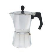 BonJour Stove Top Espresso Maker 6-Cup Caf Milano, Polished Aluminum N2