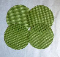 Jar Grippers 5-1/2" Round Multi-purpose Non Slip Rubber Lid Opener (8 Pack) N6