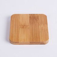 CCWY New bamboo coaster solid wood Tea Cup saucers hand-painted ceramic Kung Fu tea ceremony accessories N5