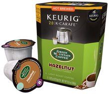 Green Mountain Coffee Hazelnut - K Carafe - 8 ct