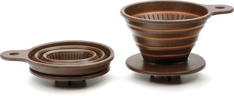 RSVP Collapsible Silicone Coffee Filter Cone