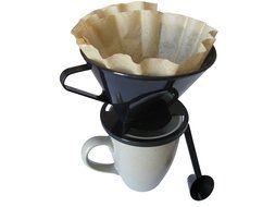 Quantum Positive - Unbleached Coffee Filters, 100 - Biodegradable, Natural Brown Filters - Cone Size 4 or Large... N5