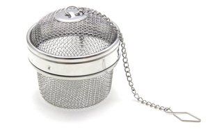 Time Roaming 2.7"D stainless steel mesh tea ball infuser N3