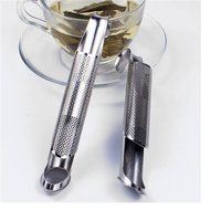 MAXGOODS Fine Metal Tobacco Pipe Shape Tea Leaf Strainer Spice Infuser Filter N3