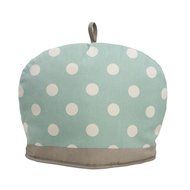 T&G Cream and Country Tea Time Mint Spot Tea Cosy Cozie 20122 N2