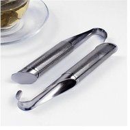 MAXGOODS Fine Metal Tobacco Pipe Shape Tea Leaf Strainer Spice Infuser Filter N6