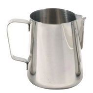 Chef World 20 Oz. Stainless Steel Coffee Milk Frothing Pitcher with Handle
