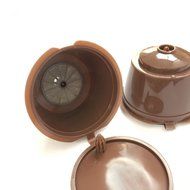 3pcs/pack Plastic Refillable Reusable Coffee Capsule Compatible with Dolce Gusto Machine Compatible with Mini... N6