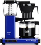 Moccamaster KBG 741 10-Cup Coffee Brewer with Glass Carafe, Polished Silver N14