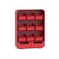 Mind Reader "Baggy" Tea Bag holder and Condiment Organizer, Black N17