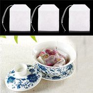 Empty Teabags 100PcsLot Tea Bags String Heal Seal Filter Paper Teabag 5.5 x 7CM for Herb Loose Tea N6