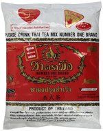 Thai Tea Filter Stainless Steel Traditional Thai Style with Number One The Original Thai Iced Tea Mix (Cha Tra... N5