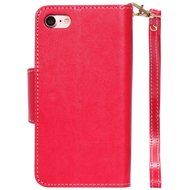 iPhone 7 Case, iPhone 7 Wallet Case,PHEZEN Beauty Flower Girl Cat Design PU Leather Wallet Case Stand Flip Case... N72