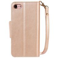 iPhone 7 Case, iPhone 7 Wallet Case,PHEZEN Beauty Flower Girl Cat Design PU Leather Wallet Case Stand Flip Case... N84