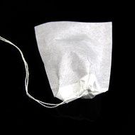 Estone® New 50/100/200Pcs Empty Teabags String Heat Seal Filter Paper Herb Loose Tea Bag (100pcs) N6