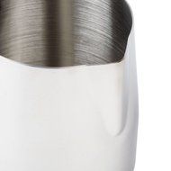 12-Ounce Commercial Grade Stainless Steel Milk Pitcher for Espresso Machines, Coffee, Latte & Frothing Milk Cup... N6