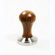 Cafelat Zebra Wood Tamper (58.35mm Flat)