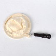 Lautechco Coffee Filter Baskets, Wood Handle, Flannel Hand Coffee Filters, Drip Filter Bag, Tea Bag N14
