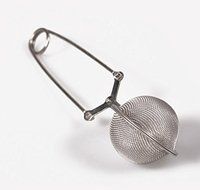 Stainless Steel Herb or Tea Leaf Mesh Ball Spoon Infuser Strainer Filter N5