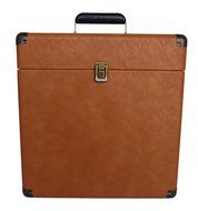 TechPlay IEP40, Retro Record Carrying Case for Albums (Black) N10