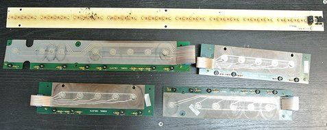 Faema E92 Elite A/4 Espresso Machine Replacement Part - Front Panel Light Board and Button Boards - All 5 Pieces... N5