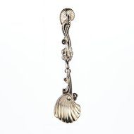 BIUBIU Shell Design Coffee Spoon, Silver