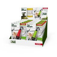 Creative Tea Infuser Spo-Tea-Fy by Rocket Design. Italian Design. Red Silicone Tea Strainer in The Shape of Microphone. N4