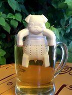 The Adorable Loose Leaf Silicone Tea Infuser Set of 5 by SunKewl with Gift Box N17