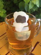 The Adorable Loose Leaf Silicone Tea Infuser Set of 5 by SunKewl with Gift Box N18