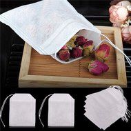 100Pcs/Lot Teabags 5.5 x 7CM Empty Scented Tea Bags With String Heal Seal Filter Paper for Herb Loose Tea Bolsas... N3